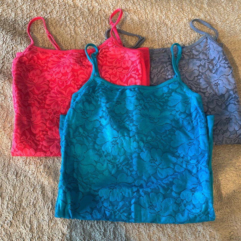 Set of 3 Juniors XS Aeropostale Favorite Cami